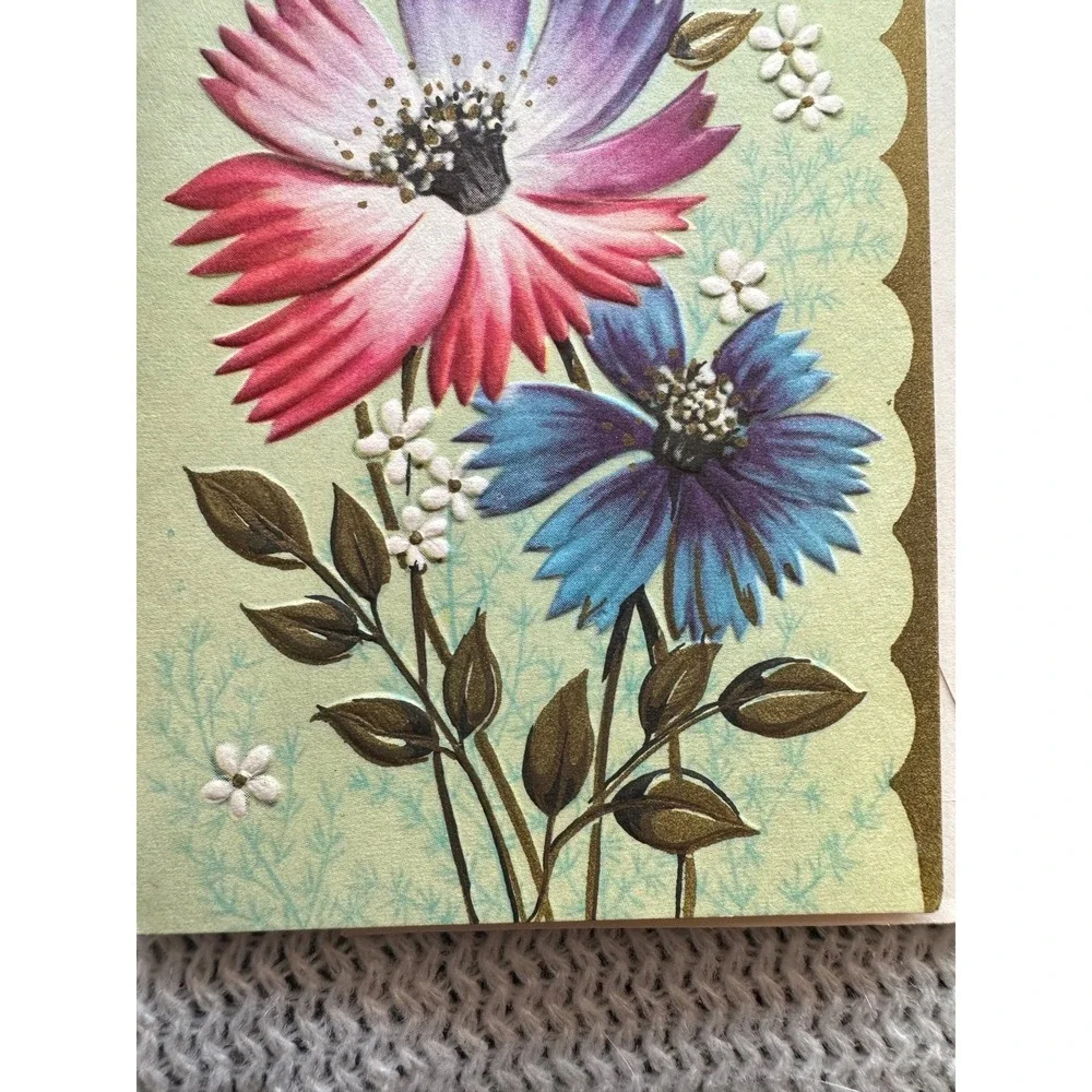 Vintage, greeting card  NEW famous artist studios 1950s